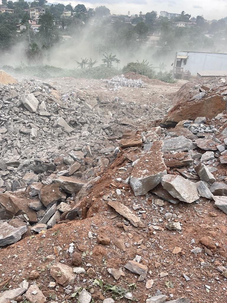 Travaux sur la route d’Esse